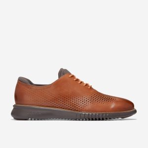 Men's 2.ZER?GRAND Laser Wingtip Oxfords