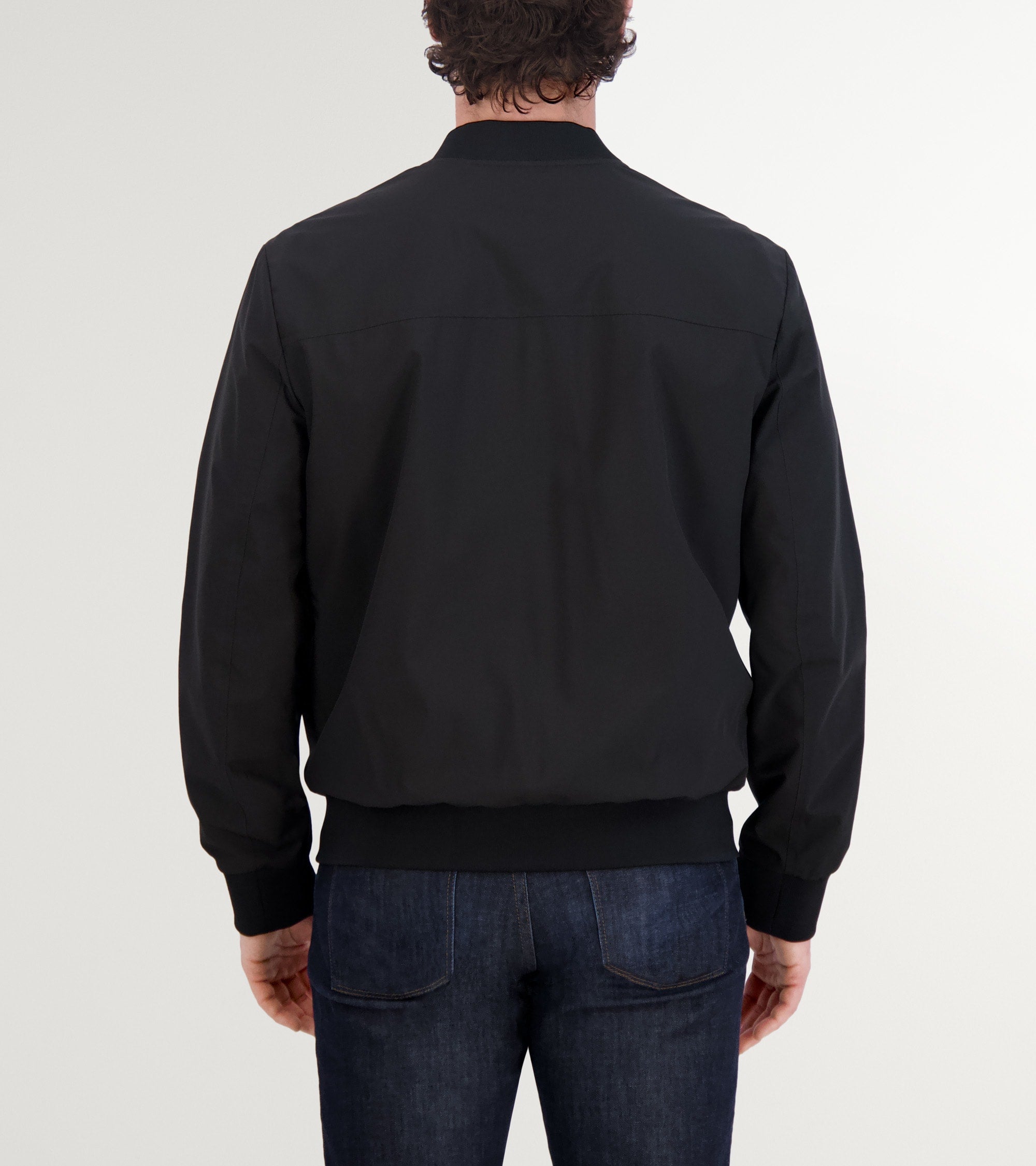 Men's Nylon Bomber Jacket - Image 3