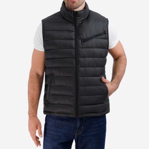 Men's Zip Front Quilted Vest