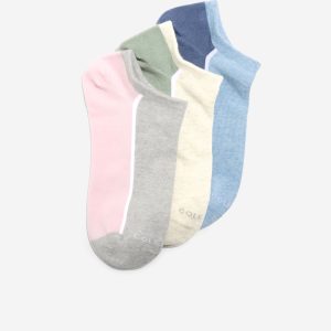 Women's 3-Pair Women's Flat Knit Low Cut Socks