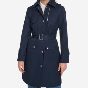 Women's Belted Trench Coat