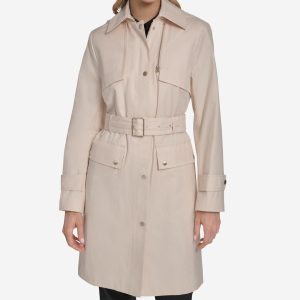 Women's Belted Trench Coat