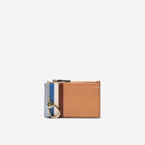 Leather Zip Card Case