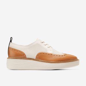 Women's ?riginalGrand Platform Wingtip Oxfords