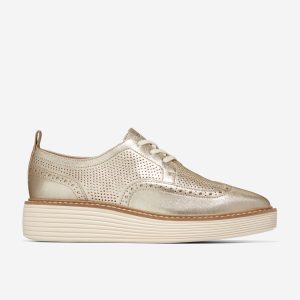Women's ?riginalGrand Platform Wingtip Oxfords