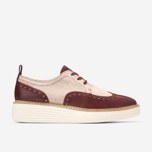 Women's ?riginalGrand Platform Wingtip Oxfords