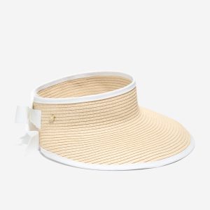 Women's Packable Straw Visor