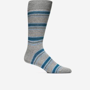 Men's Stripe Dress Crew Socks