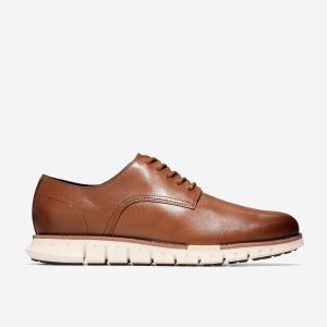 Men's ZER?GRAND Remastered Plain Toe Oxfords