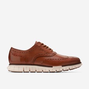 Men's ZER?GRAND Remastered Wingtip Oxfords