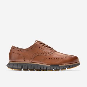 Men's ZER?GRAND Remastered Wingtip Oxfords