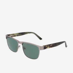 Men's Vintage Camo Modified Rectangle Sunglasses
