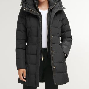 Women's 32 Signature Hooded Taffeta Down Coat