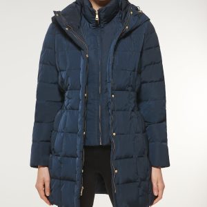 Women's 32 Signature Hooded Taffeta Down Coat