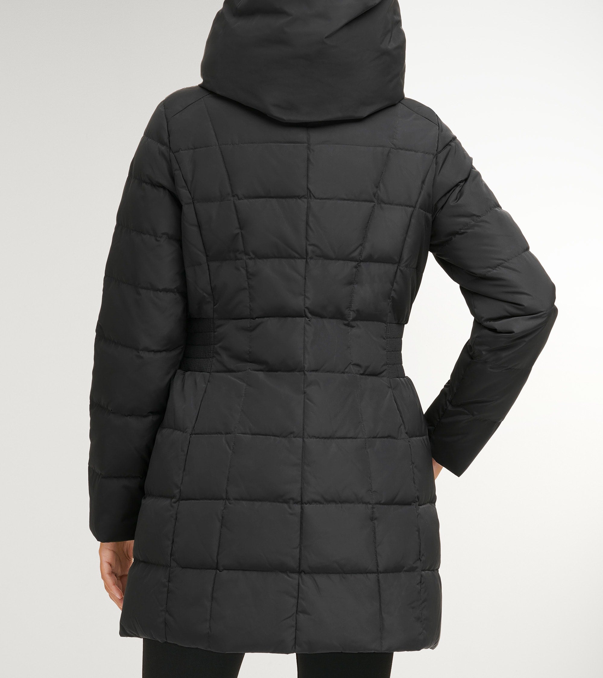 Women's 32 Signature Hooded Taffeta Down Coat - Image 3