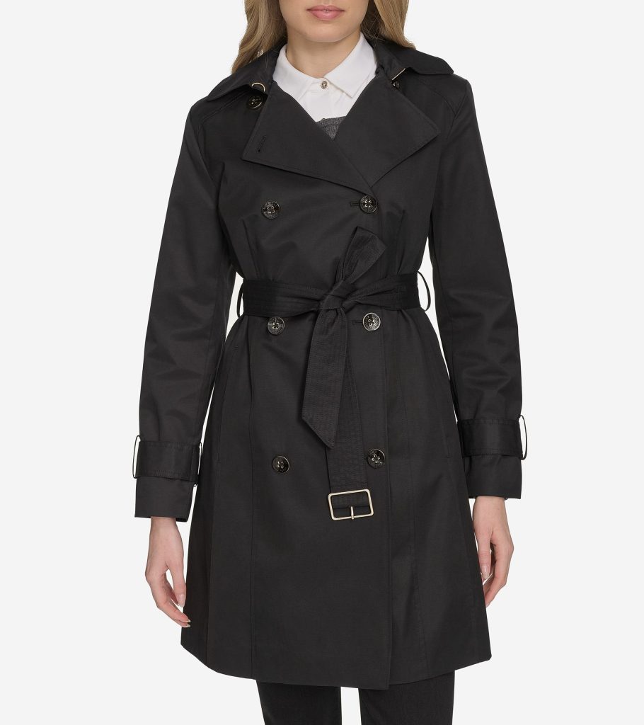 Women's Hooded Trench Coat