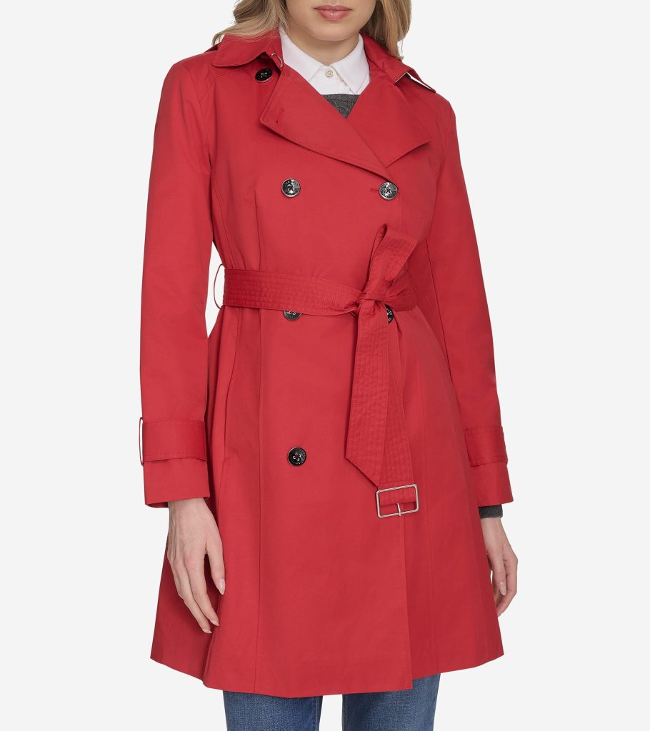 Women's Hooded Trench Coat