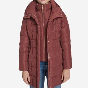 Women's 32 Signature Hooded Taffeta Down Coat