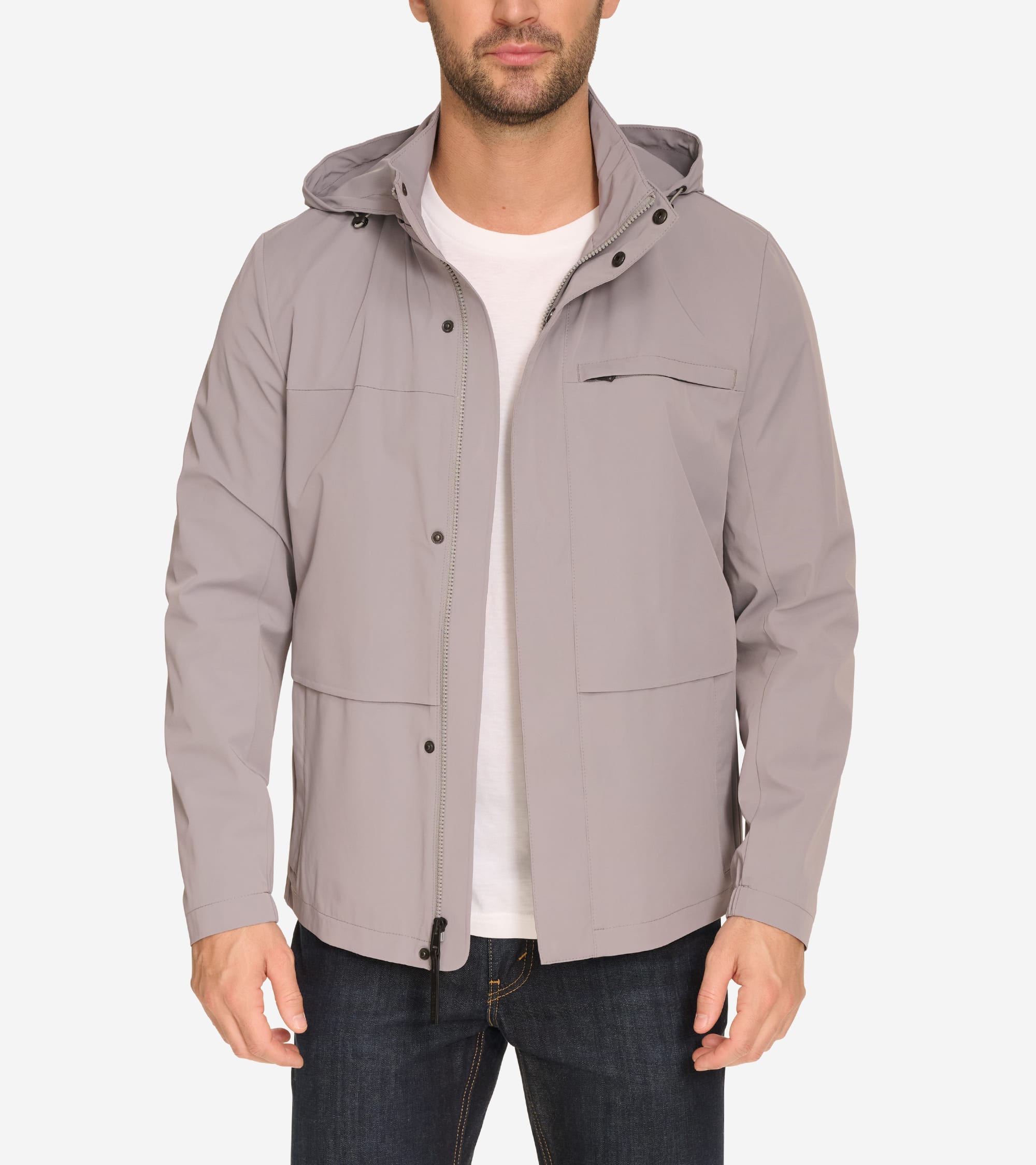Men's Hooded Rain Parka