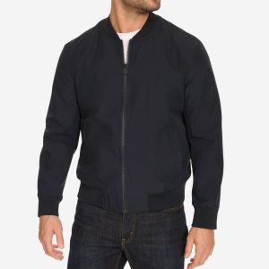 Men's Nylon Bomber Jacket
