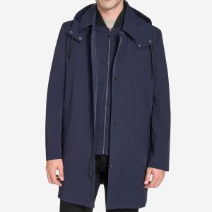 Men's 3-in-1 Hooded Mac Coat