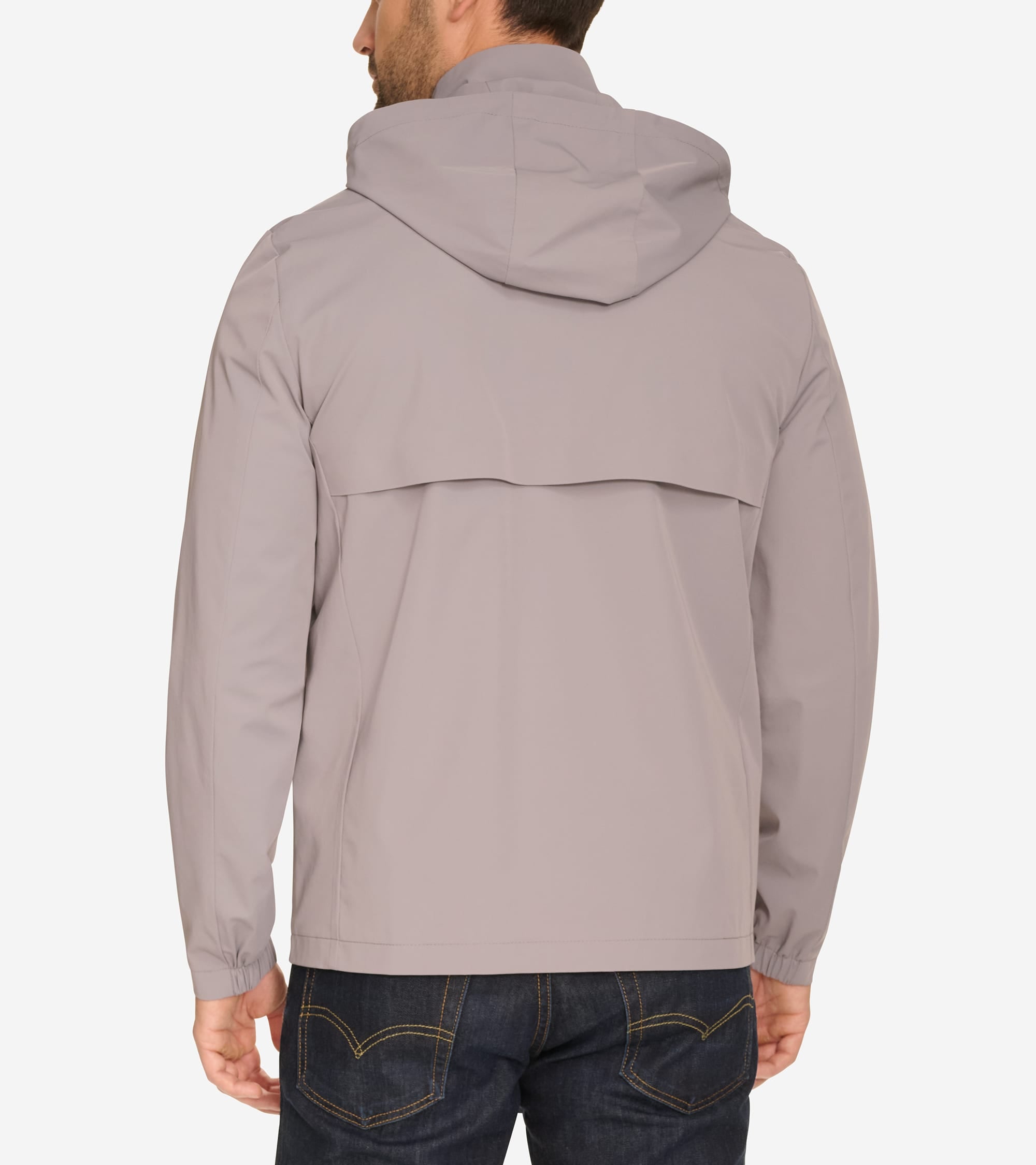 Men's Hooded Rain Parka - Image 2